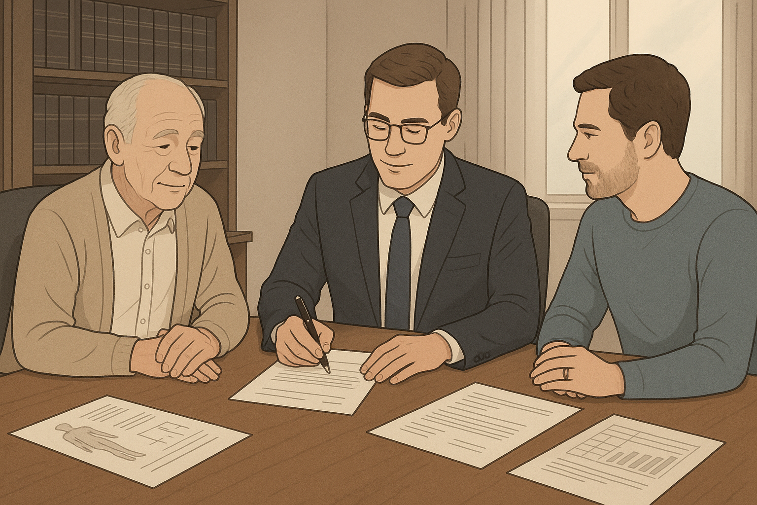 Illustration of Avoiding a Texas Guardianship Battle with Powers of Attorney