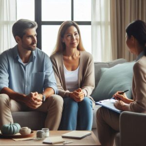 Couple in therapy