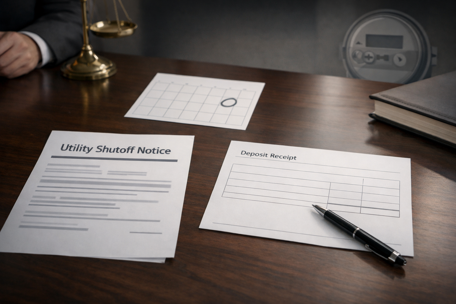 Illustration of Kept the Lights On by Managing the 20-Day Utility Deposit Deadline