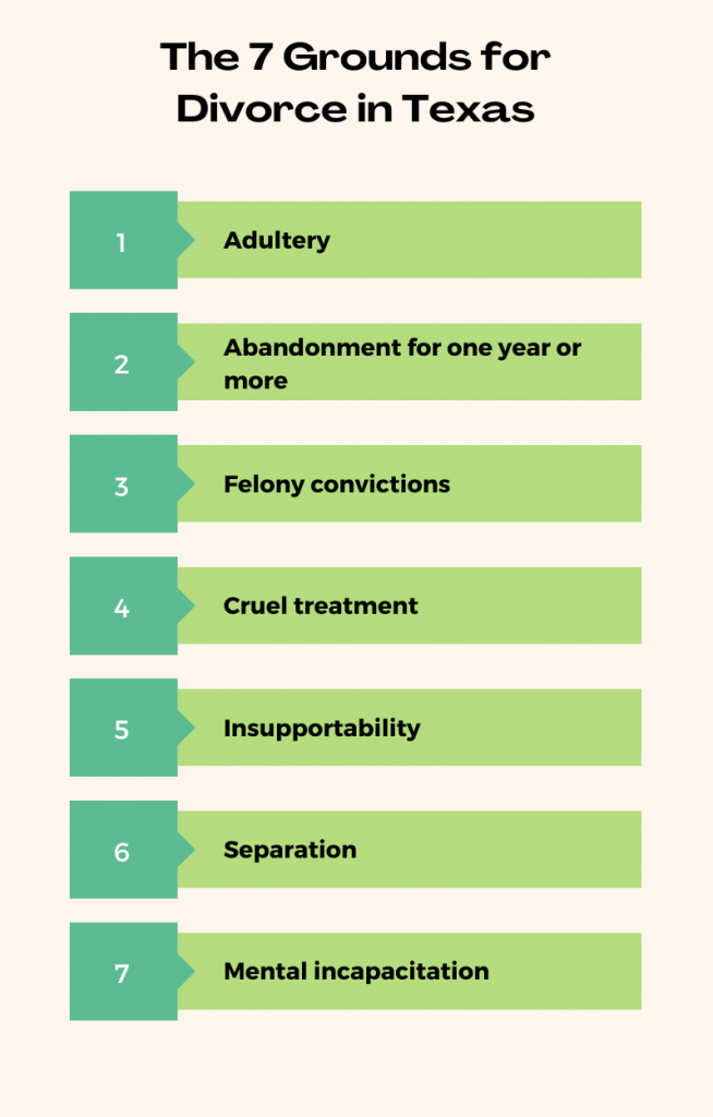 Learn about the 7 grounds for divorce in Texas and find out if you can empty your personal bank account before filing for divorce.