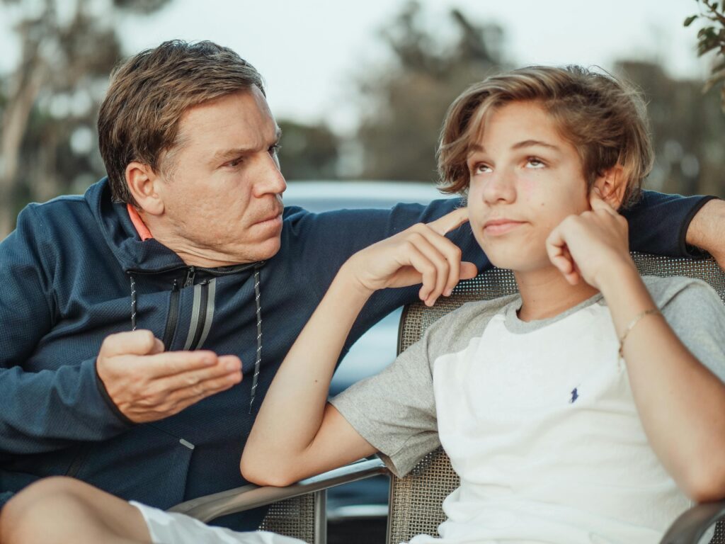 parent with child not listening