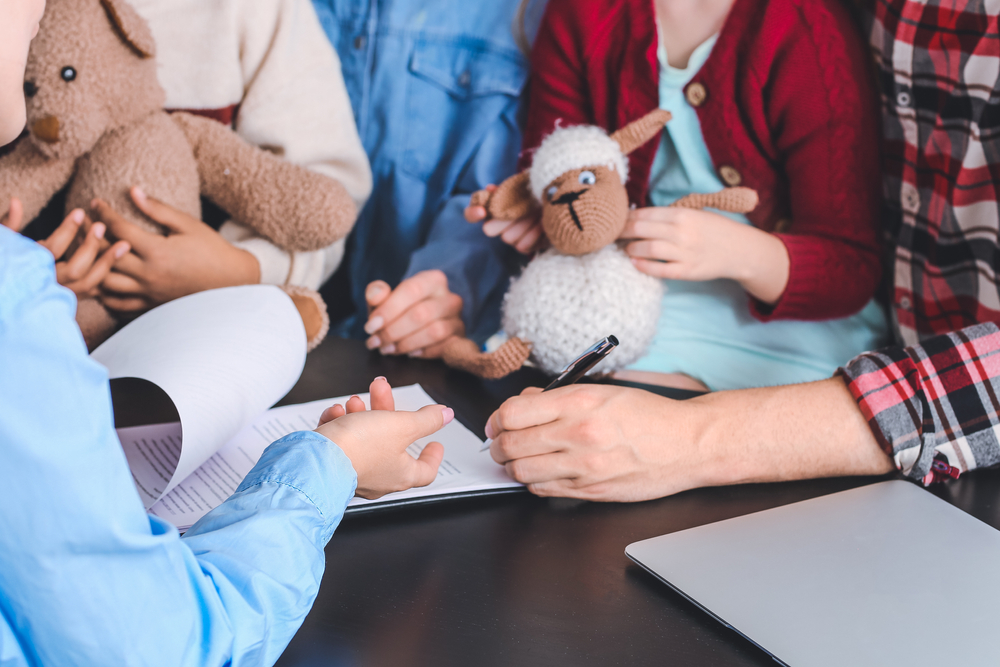 Social worker meeting with couple for signing adoption documents in the article, can i get back child support if i never filed