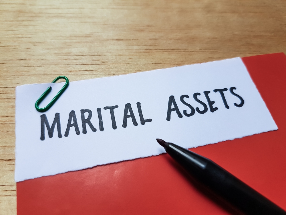 Marital assets writing on table background in the article can you divorce without splitting assets