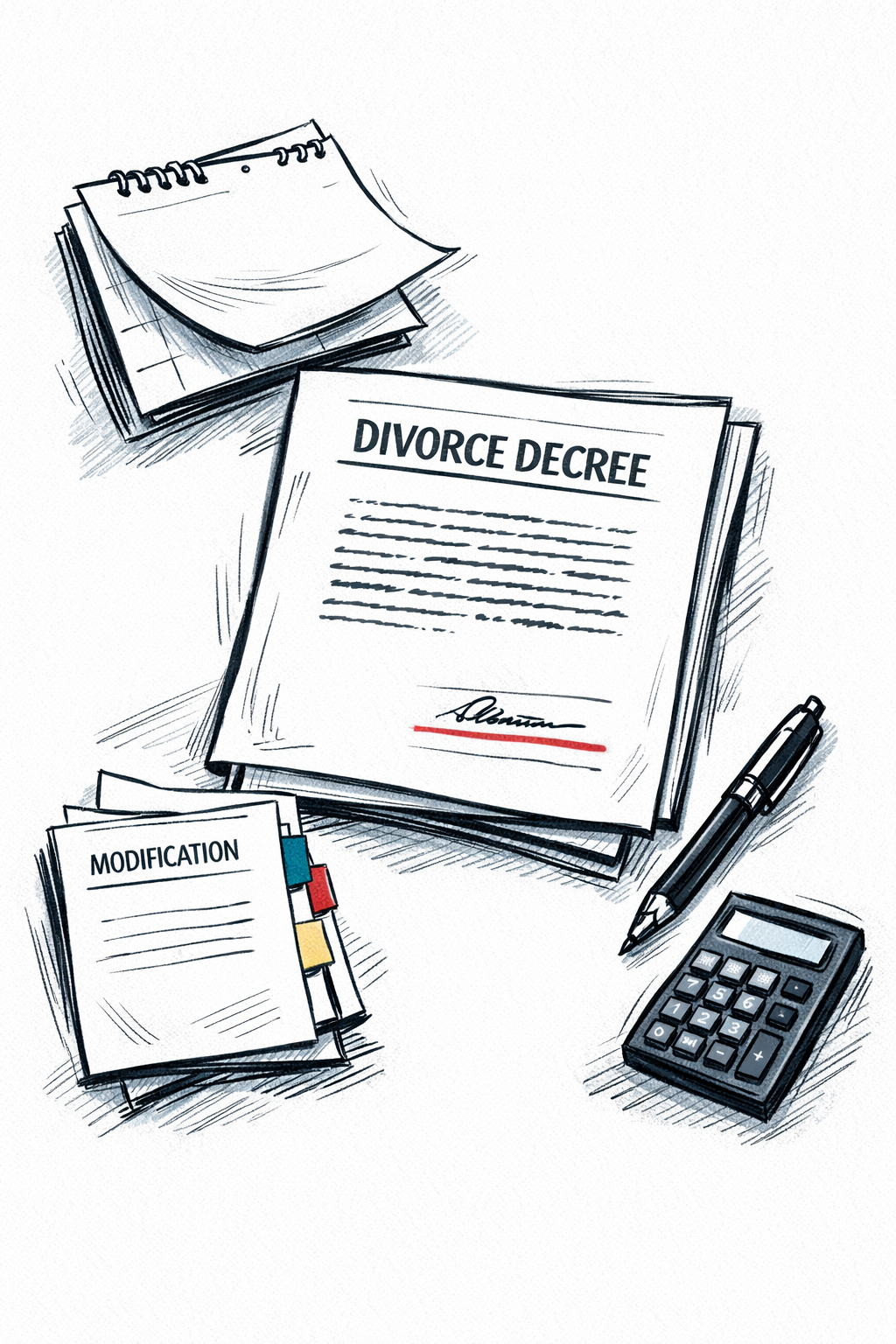 Divorce decree date review showing why spousal support taxable in Texas changes