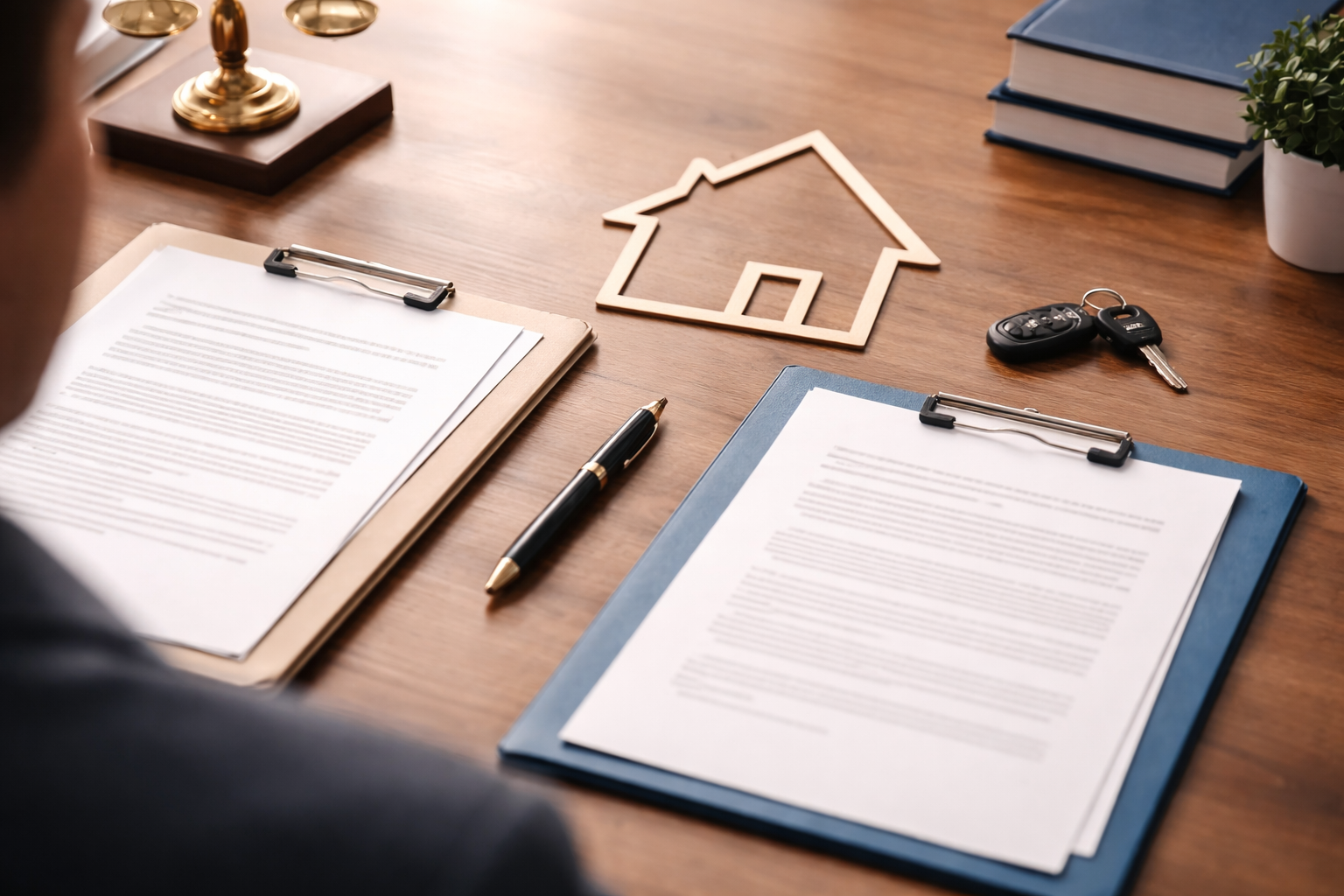 What are non exempt assets in chapter 7 in Texas exemption choice documents on desk