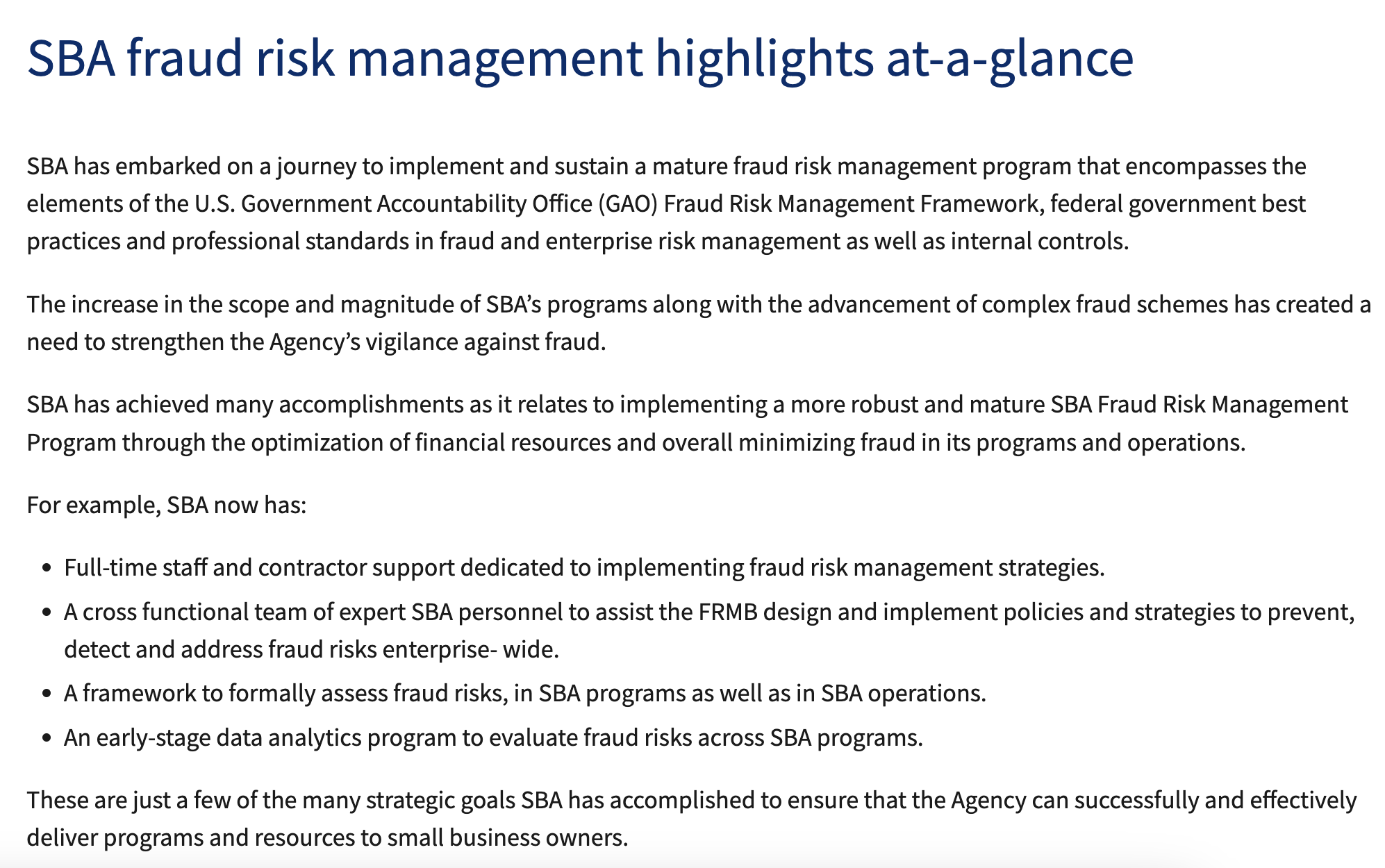 Can SBA loans be discharged in bankruptcy? SBA fraud management highlights at a glance.